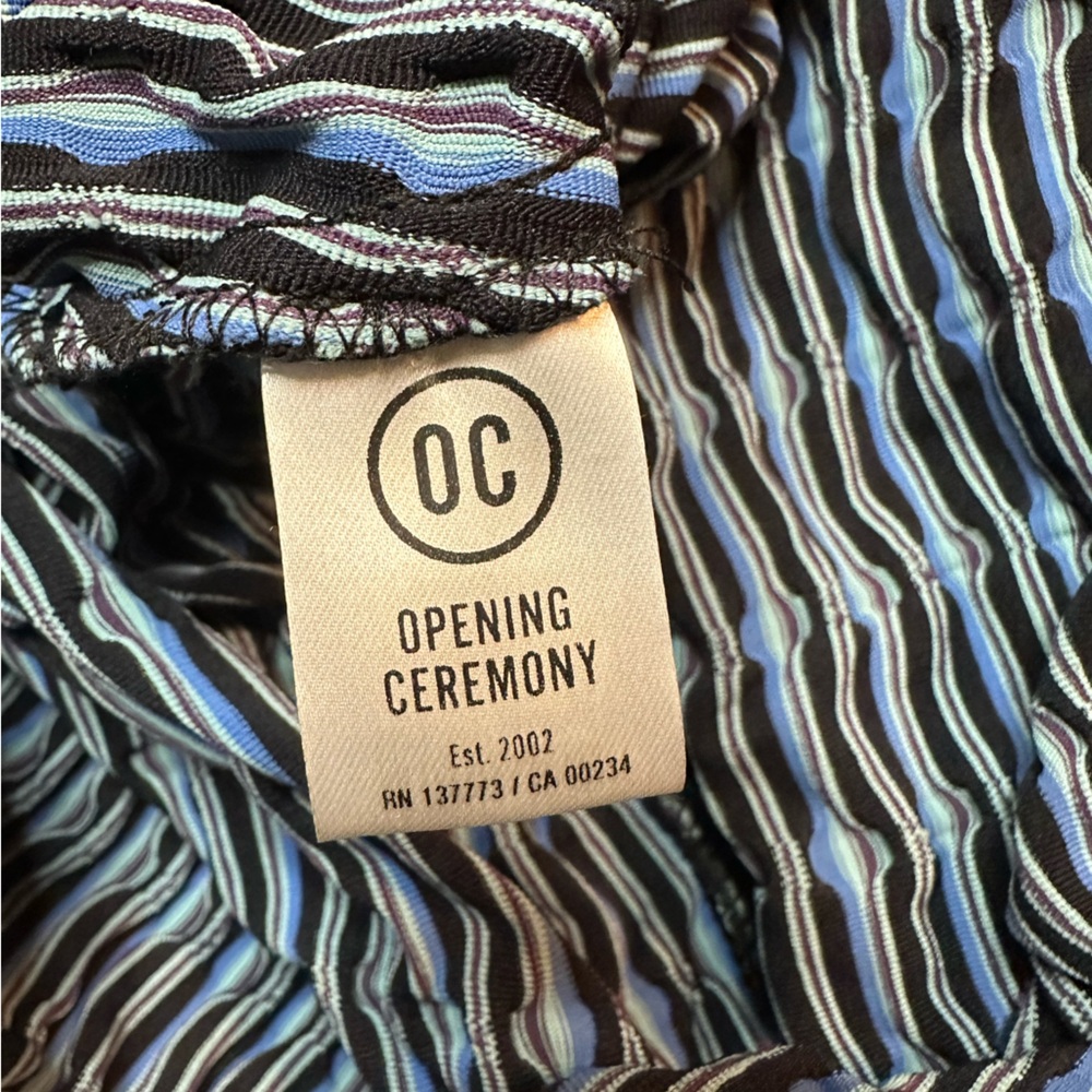 Opening Ceremony Blue A-Line Dress Small - Picture 5 of 6